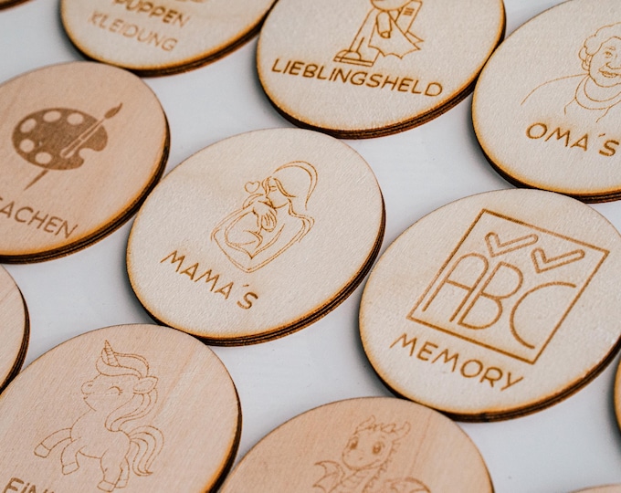 Wooden signs for IKEA Trofast – Loving order in the children's room
