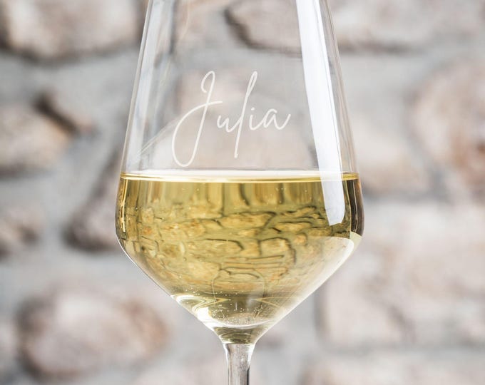 Your name on the wine glass, personalized wine glass with photo for birthday wedding, gifts for husband-wife name sticker