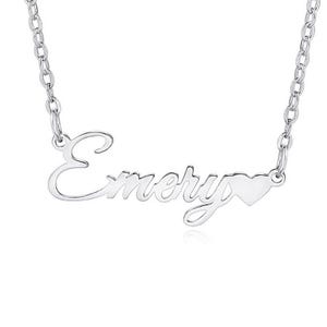 Personalized Name Jewelry, Personalized Jewelry, Name Plate Necklace, Name Necklace Gold, Gold Filled Name, Mothers Necklace, Birthday Gift