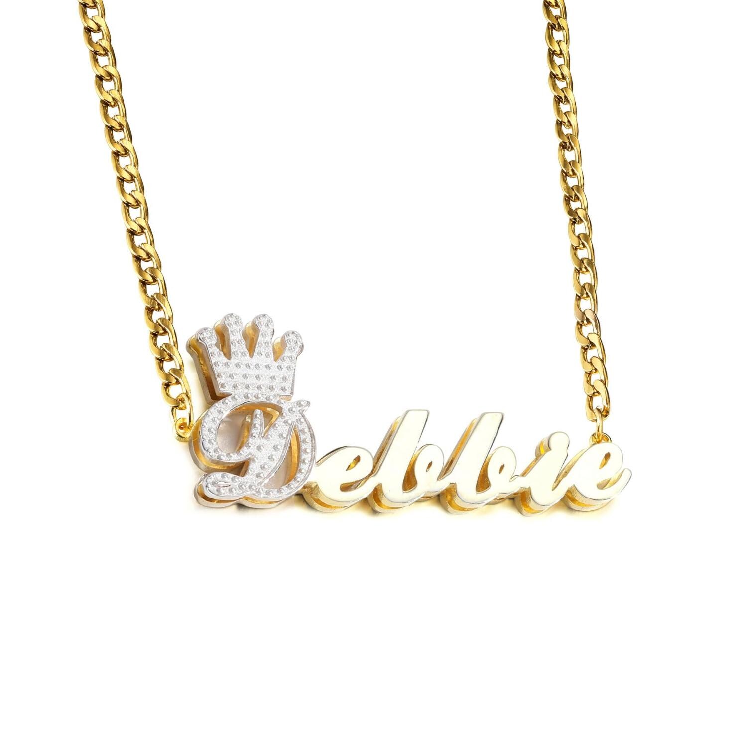 ミュージシャン CROWN NECKLACE GOLD ミュージシャン CROWN NECKLACE GOLD 71BwghnHFxL._AC_SL1500_.jpg