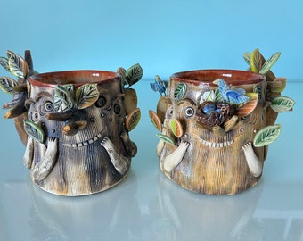 Tree Stump Coffee Cup 1