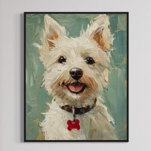 Dog Painting Art - Fine Art Print, Giclée, Giclee Print, Original Art, Whimsical Art, The Pretty Brush Art, whimsical, Dog Art, Animal Art