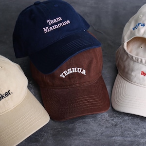 Cappello ricamato Cappello da papà personalizzato Cappello da baseball con logo ricamato Cappello singolo Cappello personalizzato Cappello da festa Cappello da baseball neutro
