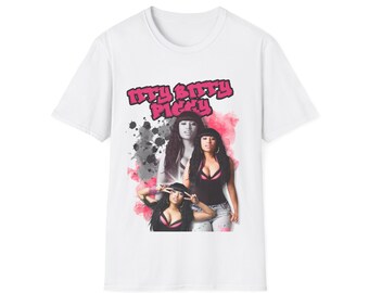 Pink Nicki Minaj Itty Bitty Piggy Concert Tee Unisex Softstyle T-Shirt