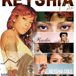Keyshia Cole The Way It Is Concert Tee C * PNG DIGITAL FILE