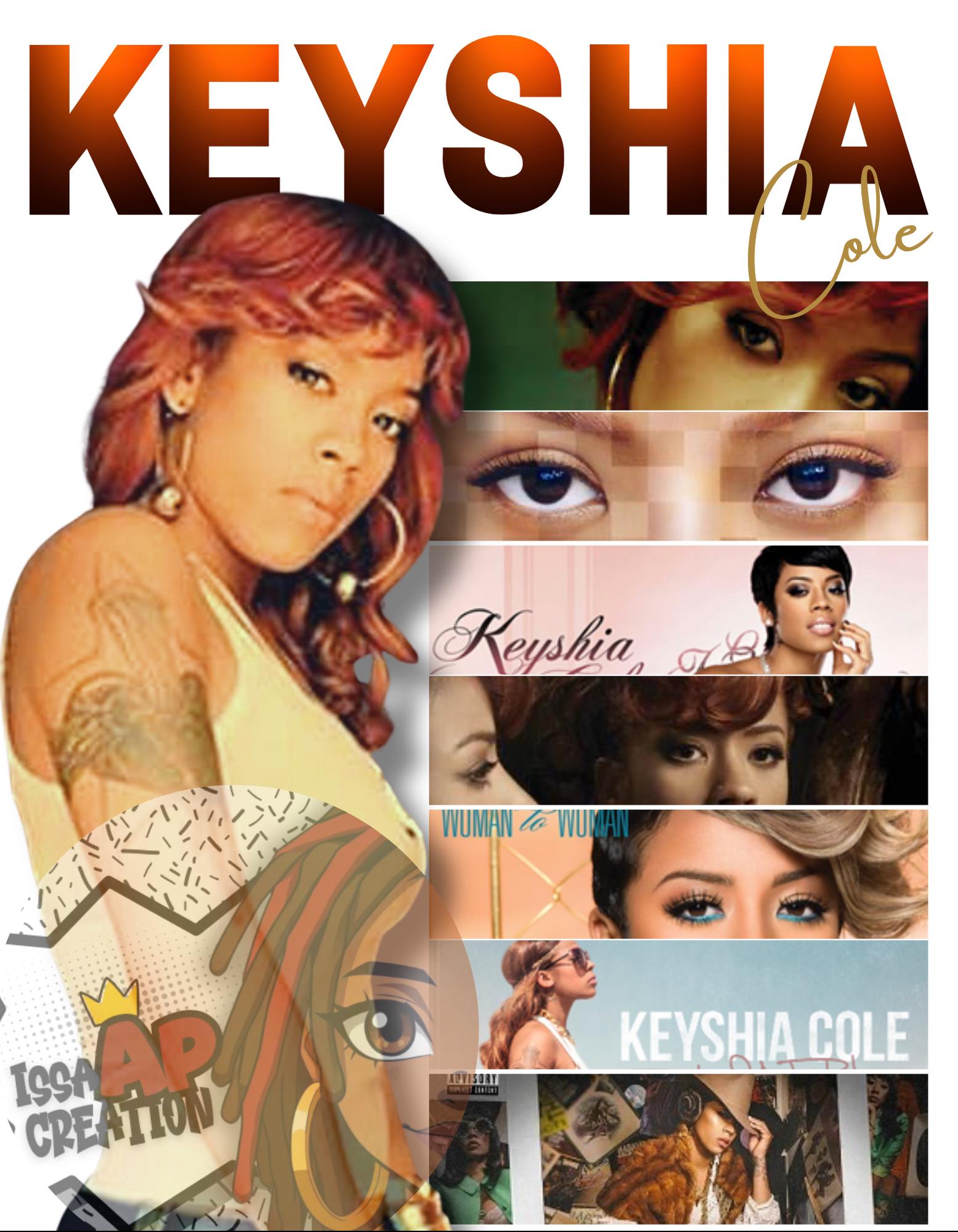 Keyshia Cole The Way It Is Concert Tee C * PNG DIGITAL FILE