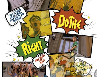 Hip Hop Comics Vol 4 Do the Right Thing Spike Lee PNG Download***