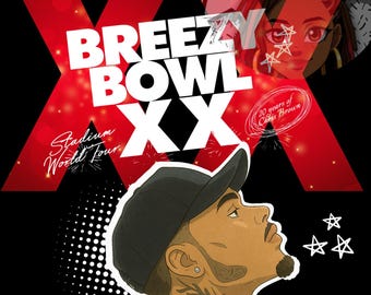 Breezy Bowl Chris Brown SVG A