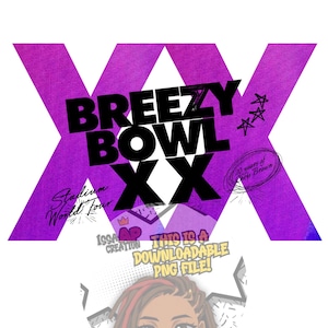 Chris Brown Breezy Bowl Concert SVG FILE!** (front pocket/ full back)