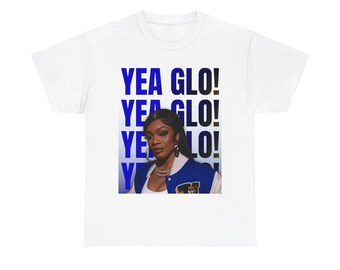 Yea Glow Blue Gorilla Unisex Heavy Cotton Tee