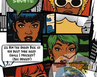 Hip Hop Comics Vol 2 Lil Kim Crush On You PNG Download**