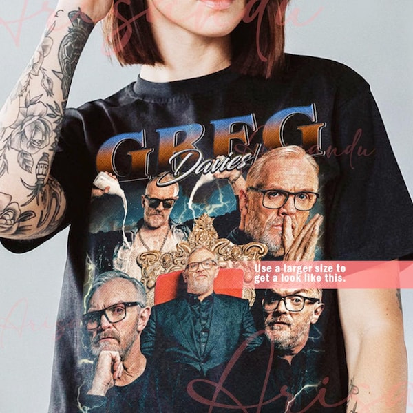 Limited greg davies vintage shirt , gift for women and man unisex tshirt