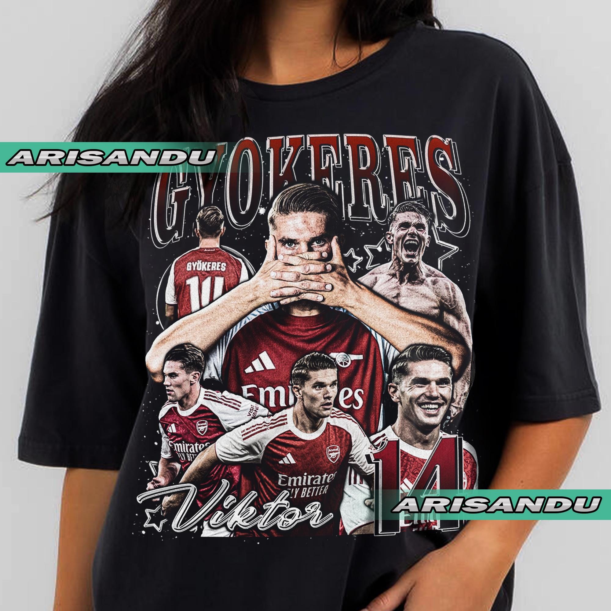 Viktor Gyökeres, Viktor Gyökeres Profeisonal Soccer Shirt Vintage