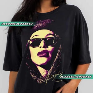 Limited aaliyah face vintage shirt , gift for women and man unisex tshirt