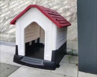 Dog house Outdoor dog house waterproof moisture-proof thickening indoor and outdoor general can be dismantled and washed windproof dog villa