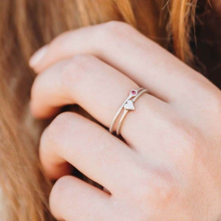 Lisa leonard designs stacking rings best sale