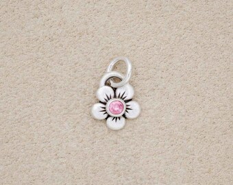 Handmade Birthstone Flower Charm in Metal of Your Choice by Lisa Leonard Designs