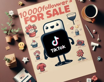 10 000 TikTok followers , FAST DELIVERY , High quality, Refill 30DAYS Exclusif