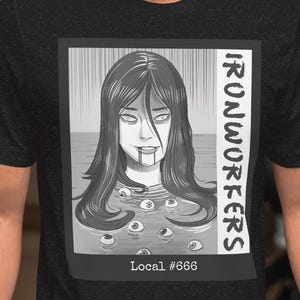 Horror comic Ironworker T-shirt