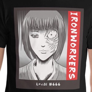 Horror comic Ironworker T-shirt