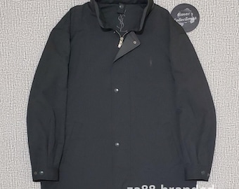 ヴィンテージ YSL イヴ・サンローラン リバーシブル ビッグロゴ