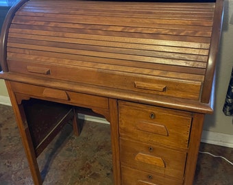 Junior Antique Roll Top Desk 1943