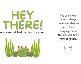 Back to School Postcard for students