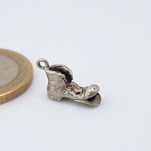 Boot - Vintage Sterling Silver Charm / Pendant