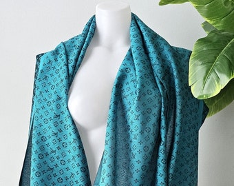Katoenen sjaal, vintage sjaal, moderne sjaal chique Boho sjaals, zijden sjaal, wrap cadeau voor vrouwen