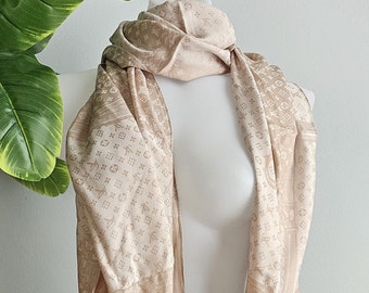 Cotton Shawl, Vintage Scarf, Modern Shawl Chic Boho Scarves, Silk Scarf, Wrap Gift for Women