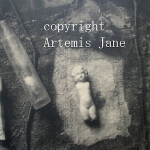 Victorian Doll and Bottle Still Life Photo