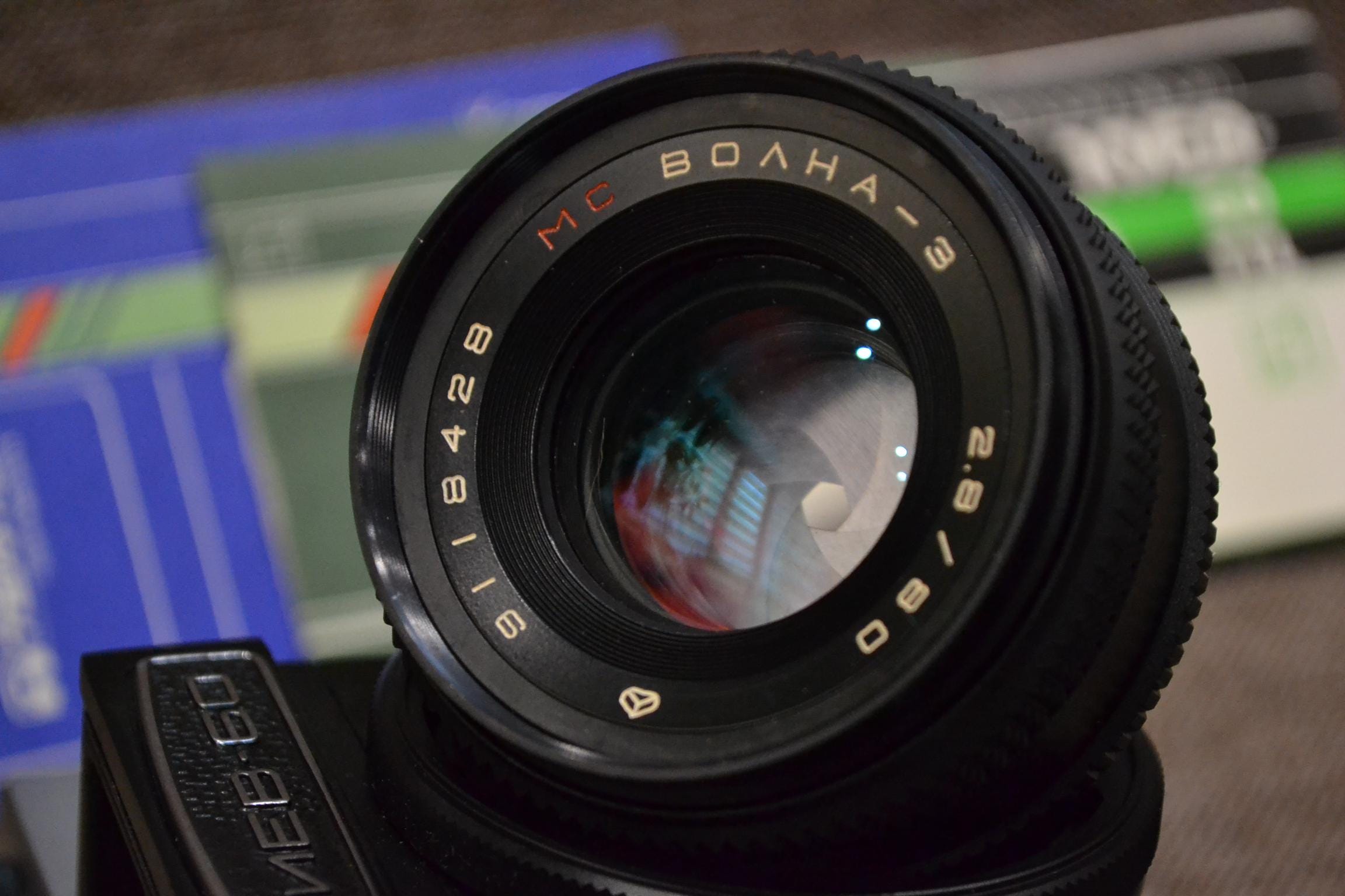 KIEV-60 TTLカメラMC Volna 3レンズ中判カメラボックス入り工場キット+