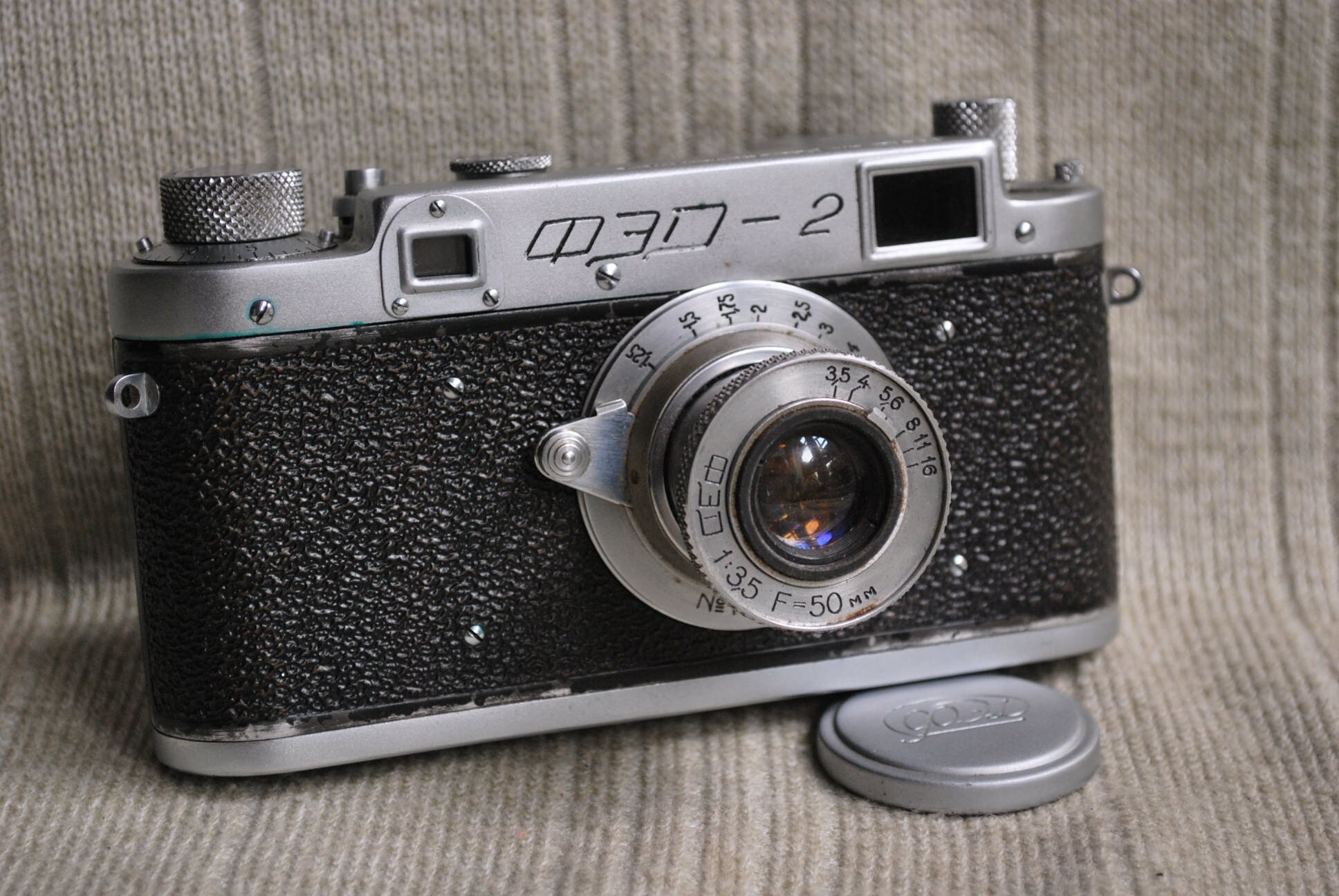 整備済みプレシリーズ FED USSR Fed-2 スクエアレンジファインダー