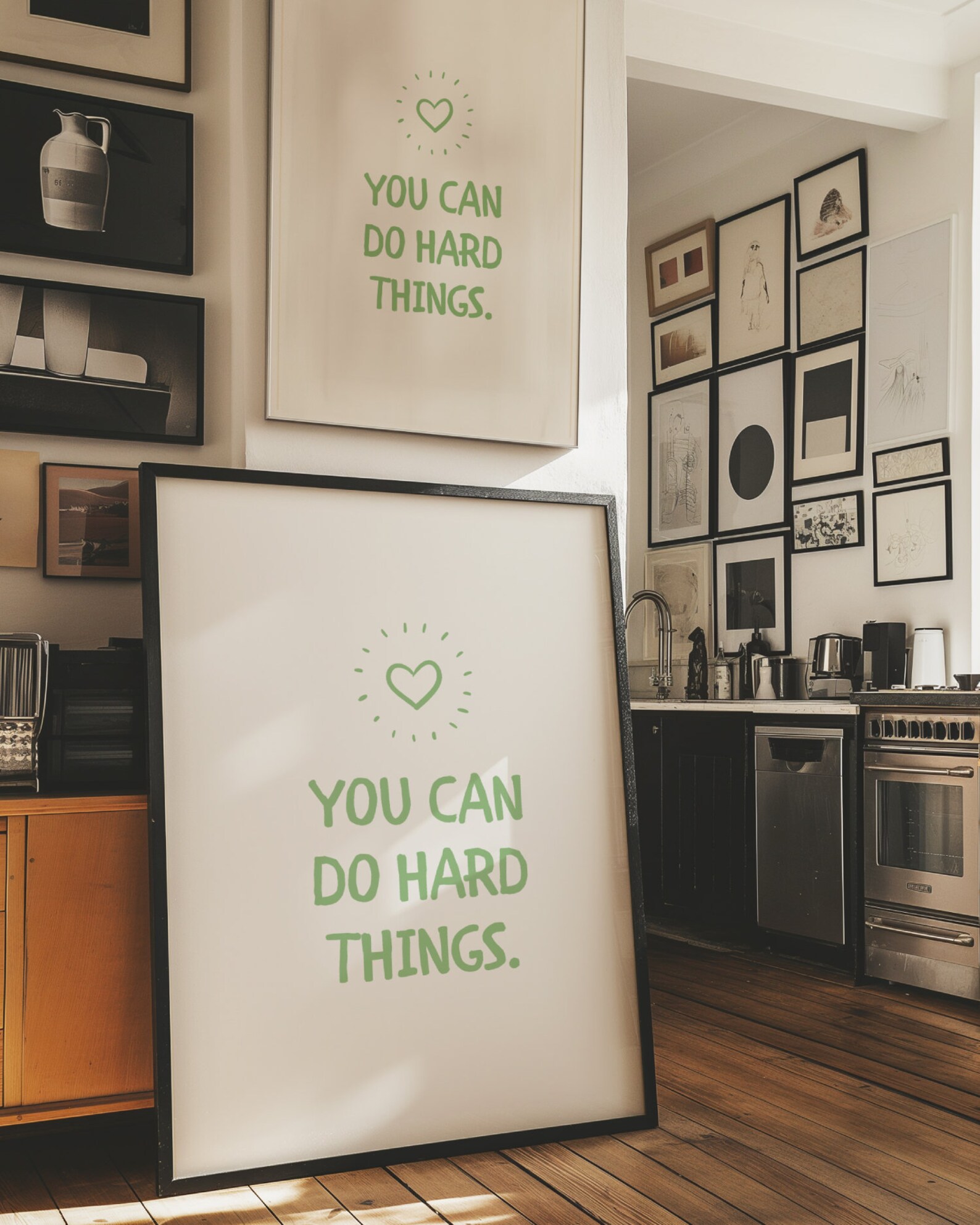 You Can Do Hard Things Poster, Motivational Poster Minimalism ...