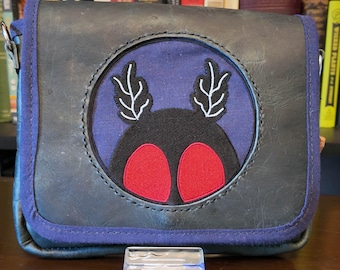 Mothman Leather Crossbody Bag