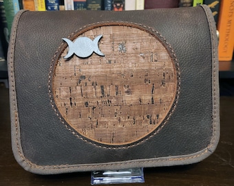 Leather Crossbody Pin Bag