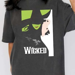 Wicked Movie Comfort Colors Shirt, Halloween Shirt, Wizard Movie Fan Shirt, Wizard of Oz Tee, Wicked Musical Shirt, Witchy Vibes Shirt