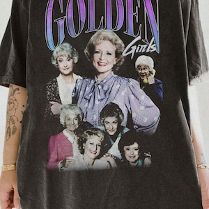 Vintage Golden Girls Comfort Colors Shirt, Golden Girls Graphic Tshirt, 80S Tv Sitcom Shirt, Golden Girls Lover Tee, Halloween Gift