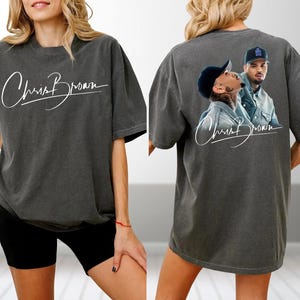 Chris Brown Breezy Bowl XX Comfort Colors Shirt, Chris Brown Tour Shirt, Chris Brown Concert 2025 Tee, Chris Brown Merch, Gift For Fan