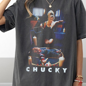 Halloween Chucky Comfort Colors Shirt, Bride Of Chucky Shirt, Horror Movie Shirt, Chucky Tee, Horror Chucky T-Shirt, Spooky Season Gift