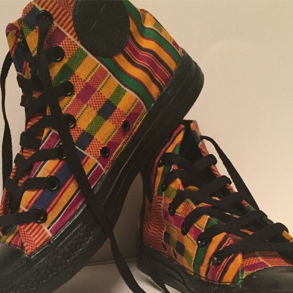 converse african print