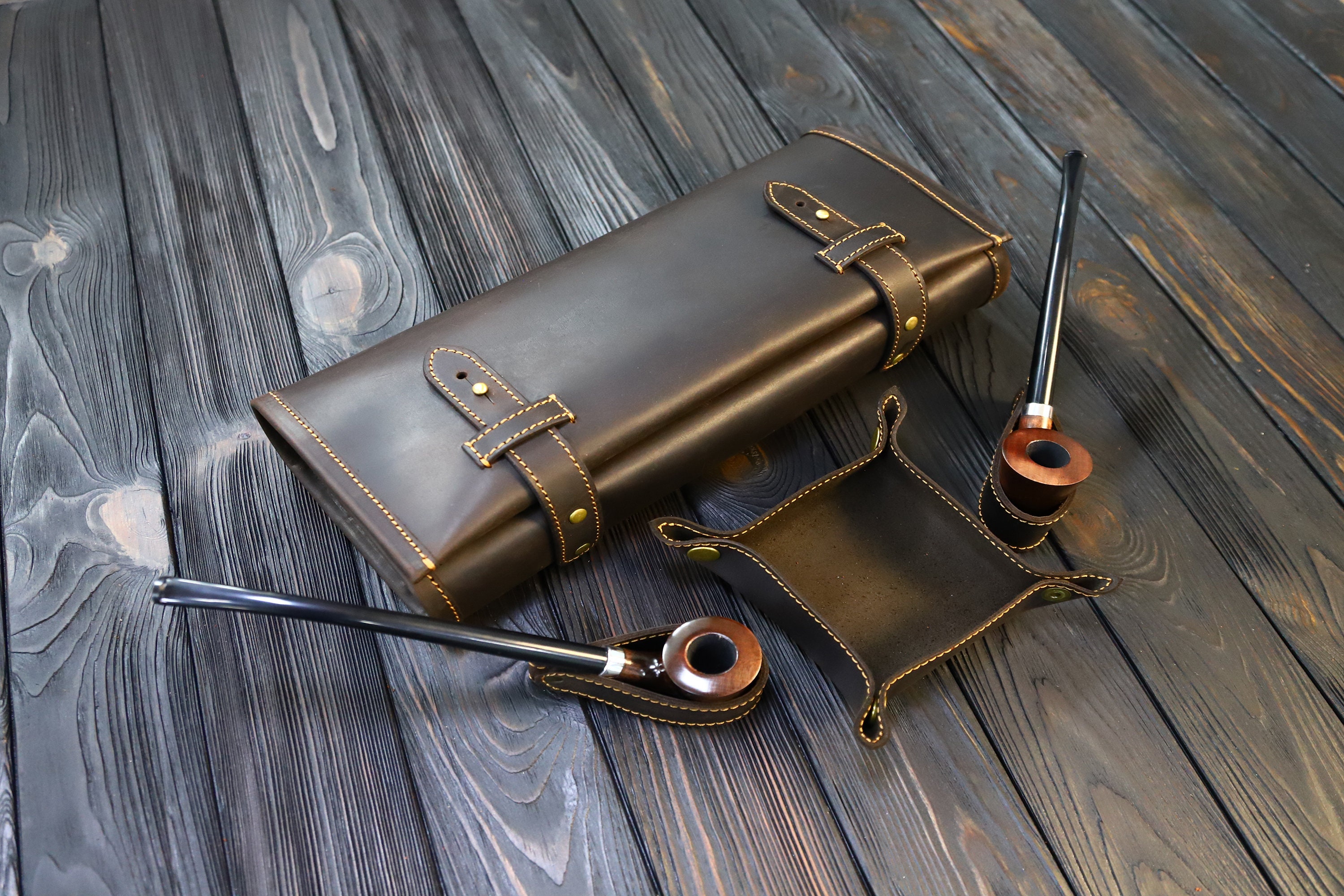 Pipa Alta Qualit&agrave; JEN Pipa Da Tabacco In Ottone Massiccio - Alta