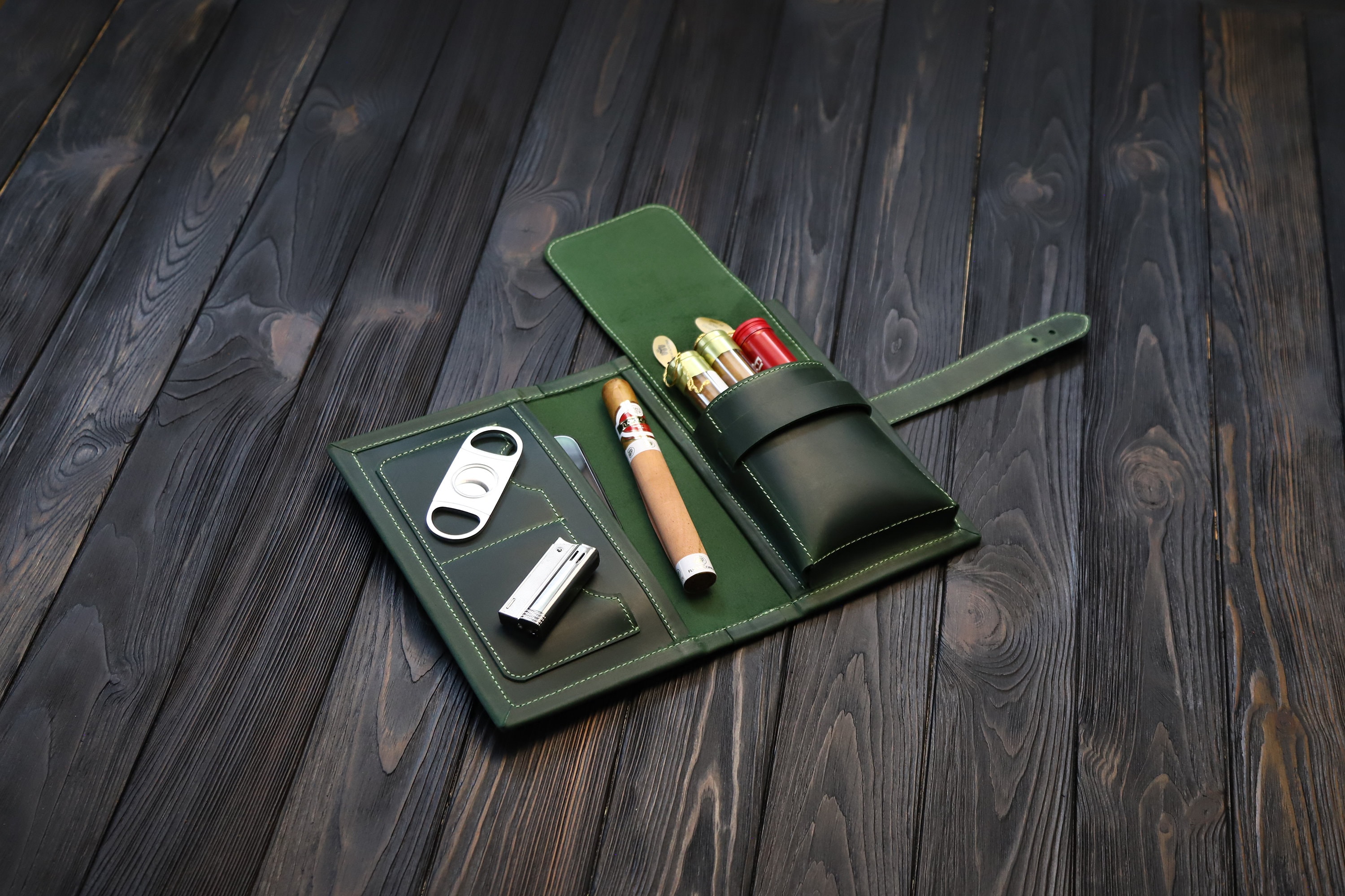 Goyard cigar case - Etsy France
