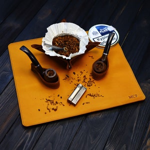 leather tobacco mat Leather Tobacco Mat