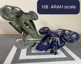 ARAH scale - 1:18 - Raptor - Multiple color options - GI Joe Cobra Joy Toy