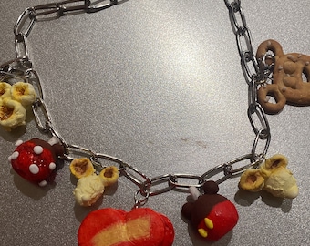 Disny foods inspired bracelet & charms