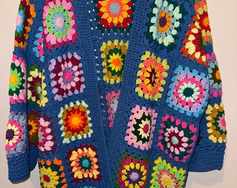 Crocheted Handmade Cardigan