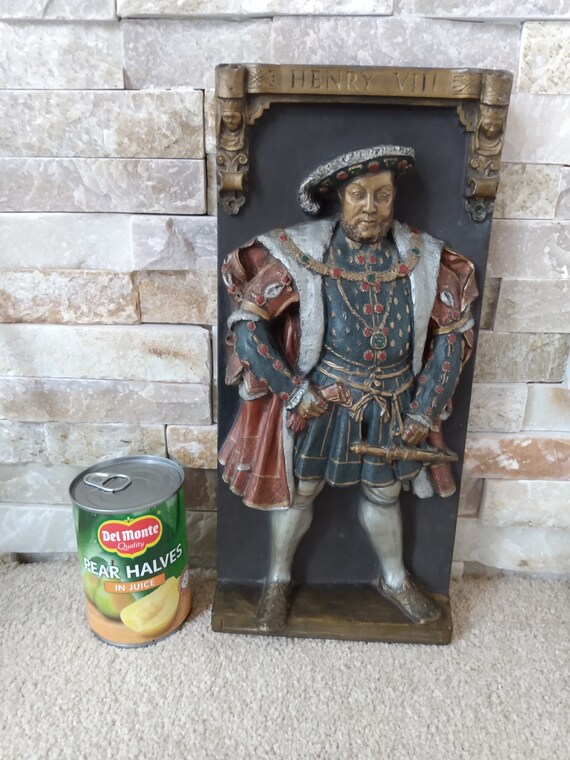 Marcus Designs Wall Plaque of King Henry VIII - Etsy UK Marcus Designs Wall Plaque of King Henry VIII - Etsy UK