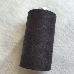 Black Linen Threads 500 m Spool Choose 1 or 5 spools hand & machine quilting sewing craft lace jewelry Art Shopa Craft