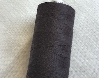 Black Linen Threads 500 m Spool Choose 1 or 5 spools hand & machine quilting sewing craft lace jewelry Art Shopa Craft